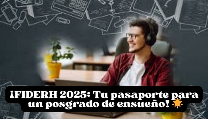 FIDERH: crédito educativo